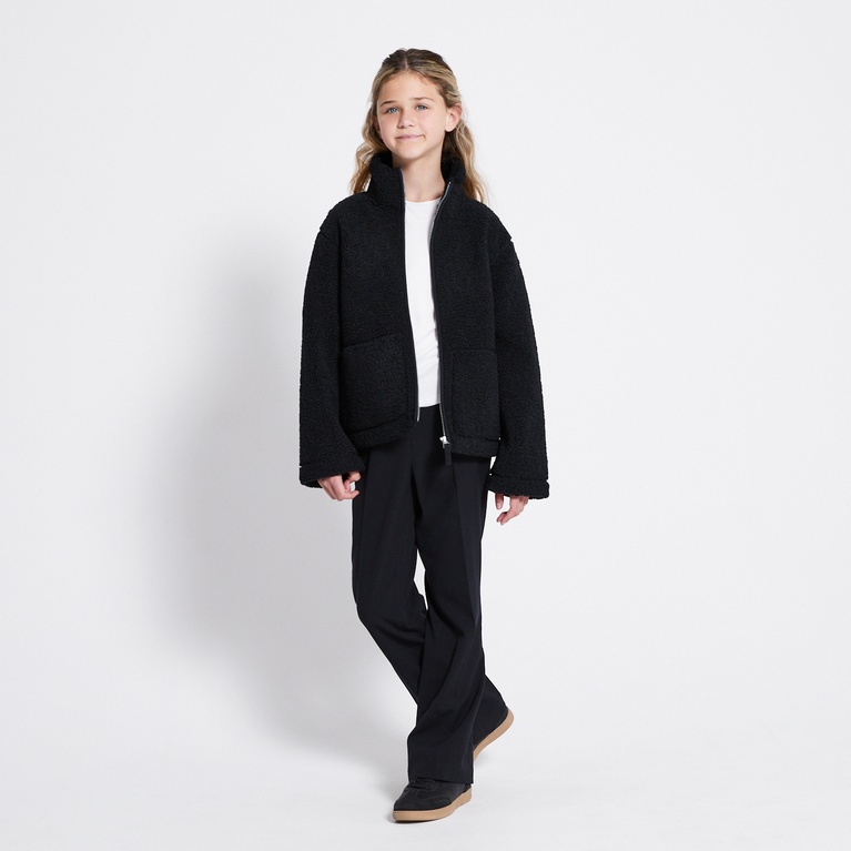 Pile jacket "Maxime star" Black